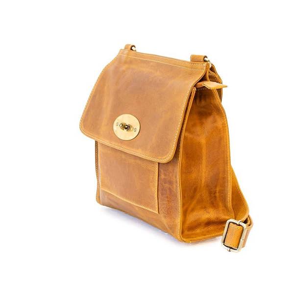 PRIMEHIDE Women’s Leather Crossbody Bag – Columbia
