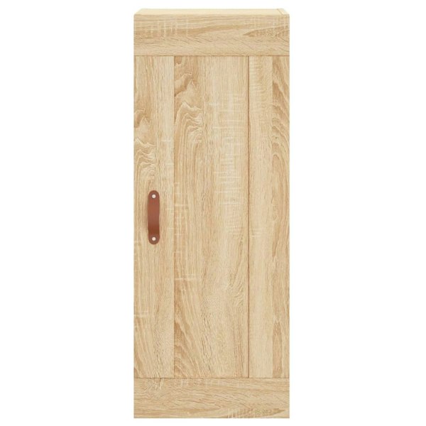 Berkfield Wall Mounted Cabinet Sonoma Oak 34.5x34x90 cm Engineered Wood