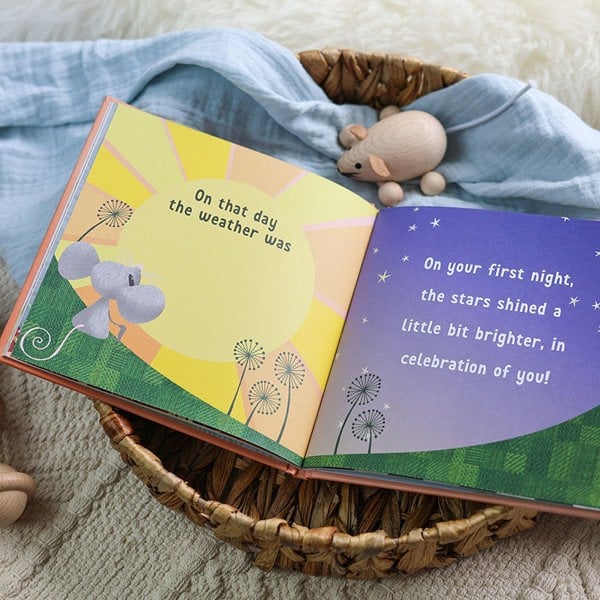 FROM YOU TO ME The Day You Were Born in October Newborn Gift Book