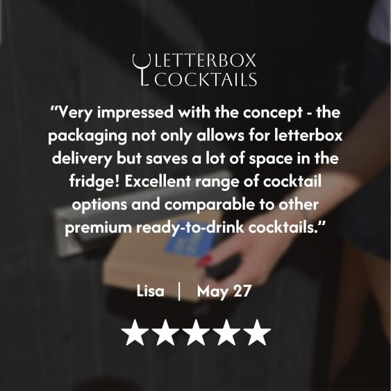 Letterbox Cocktails Spicy Margarita Mini Cocktail | Premium Letterbox Cocktail Gift (100ml)