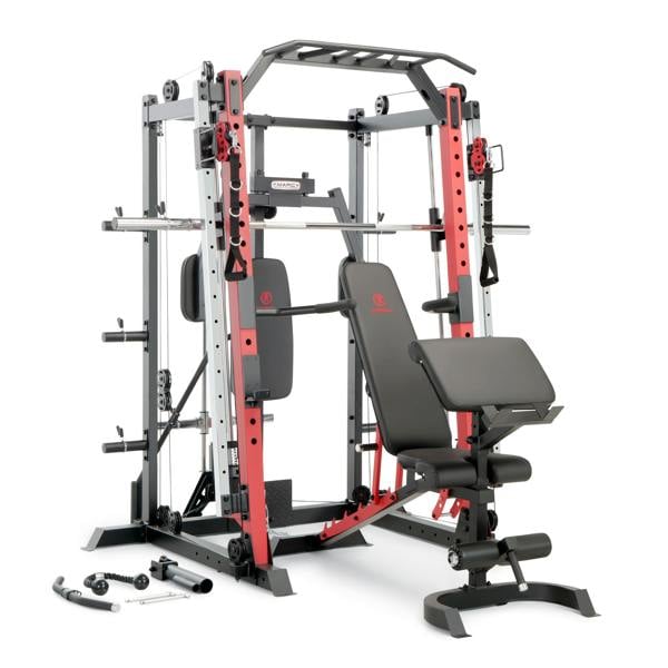 Marcy SM4033 Smith Cage Linear Bearings - Marcy SM4033 Smith Cage Machine Linear Bearings Utility Weight Bench