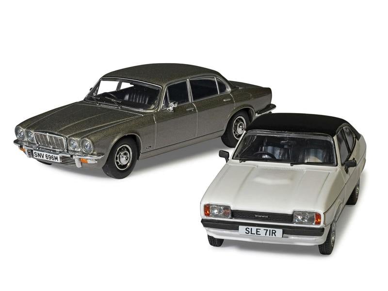 Corgi Screen Stars Set Ford Capri Mk2 2.0S/Jaguar XJ6 Series 2