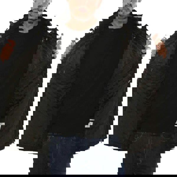 Leather Company Men's Lambskin Leather Mid Length Jacket