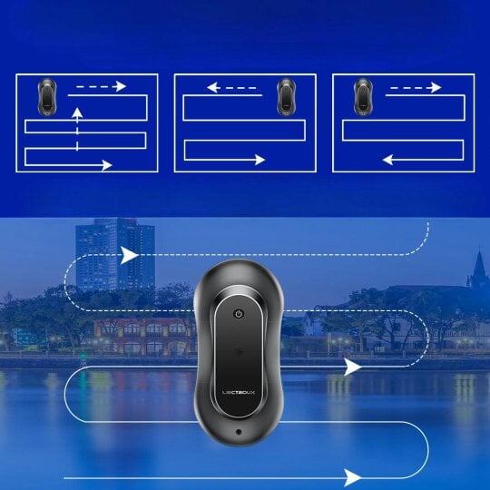 Liectroux Window cleaning robot with app control and remote control