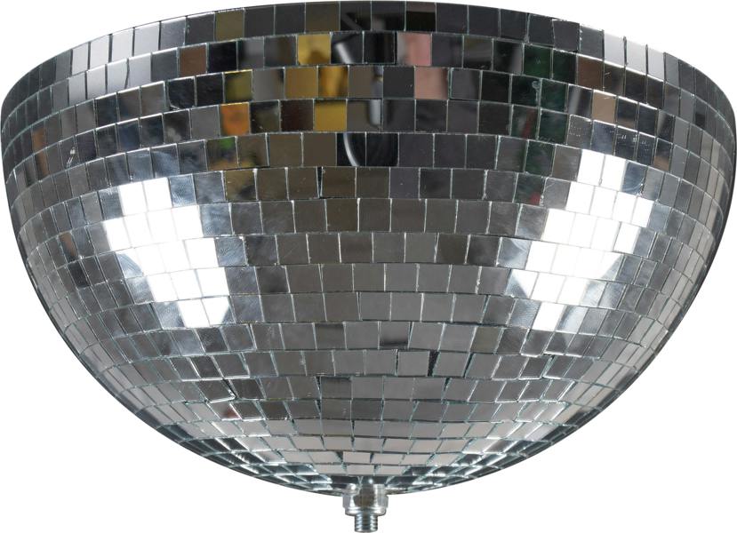 FX Lab Half Mirror Ball with Built In Motor