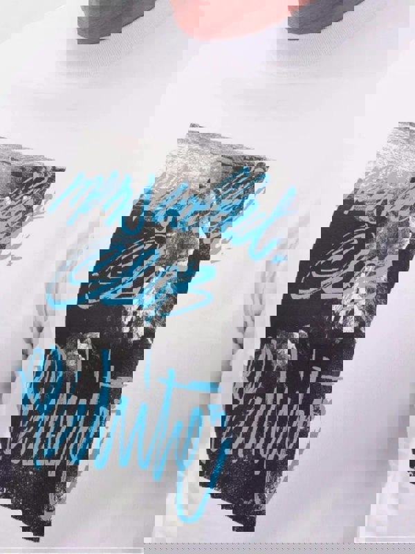 Off-White Graphic Crewneck Logo Print White