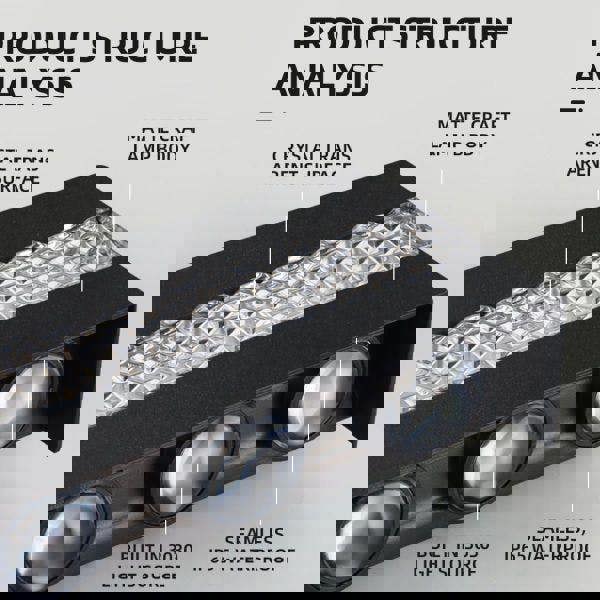 Leaper ABS Outdoor Waterproof Wall Lamp for Garden Decoration