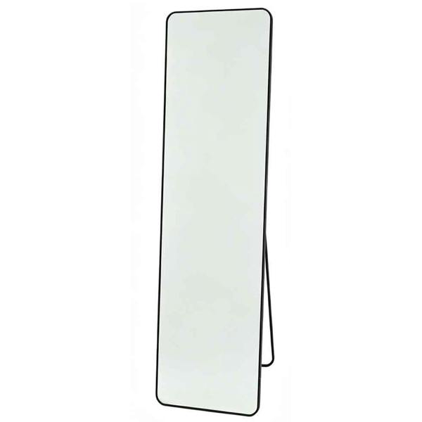 Gr8 Home 150x40cm Full Length Freestanding Dressing Mirror Black Frame Floor Standing Bedroom Mirror