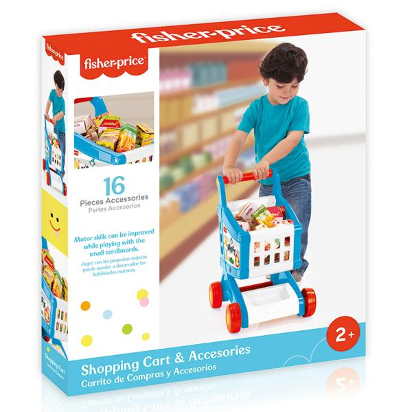 Dolu Fisher Price Shopping Cart & Accessories