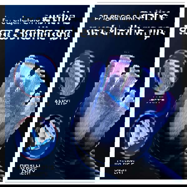 Oral-B iO Replacement Heads Gentle Clean Black 4 Pack - Additional 2