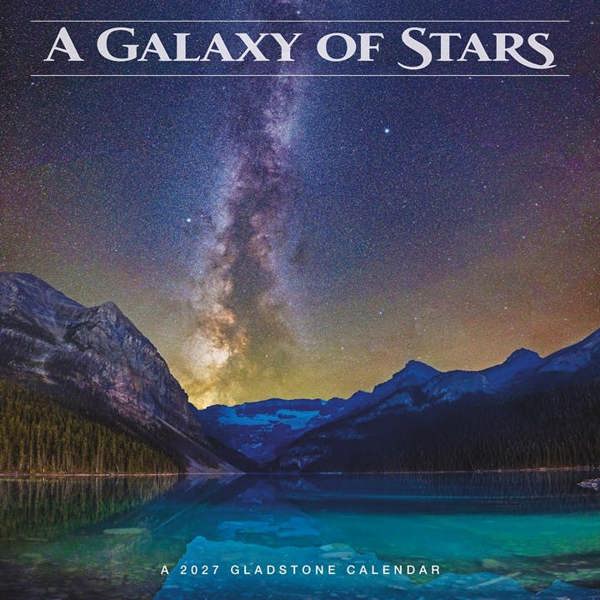 Galaxy of Stars Calendar 2027, Wall Calendars, Month To View, Natural World, Gift