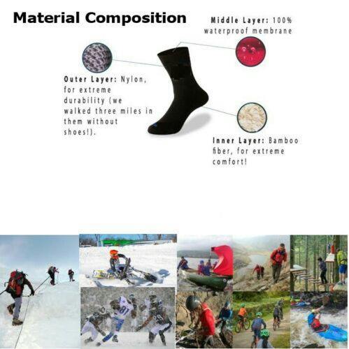 HYGRAD BUILT TO SURVIVE Waterproof Breathable Men Coolvent Socks hiking hunting trekking outdoor sports