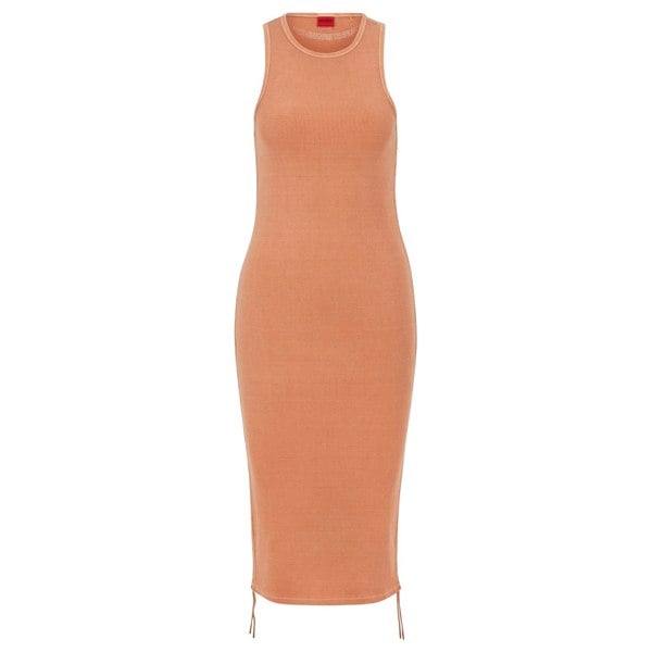 Hugo Boss Womens/Ladies Nerana Logo Dress - Orange