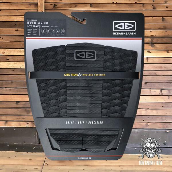 Ocean & Earth Owen Wright Lite Trac Surfboard Traction Pad Black