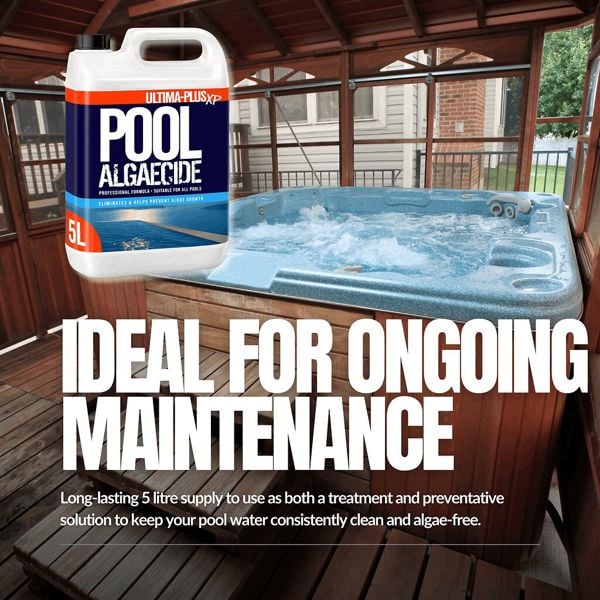 Ultima Plus XP ULTIMA-PLUS XP Pool Algaecide - Removes Algae in Pools, Hot Tubs and Spas 20L