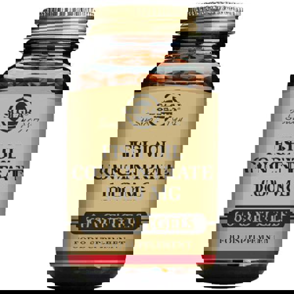 Solgar Omegas & Fatty Acids Fish Oil Concentrate 1000mg Softgels x 60