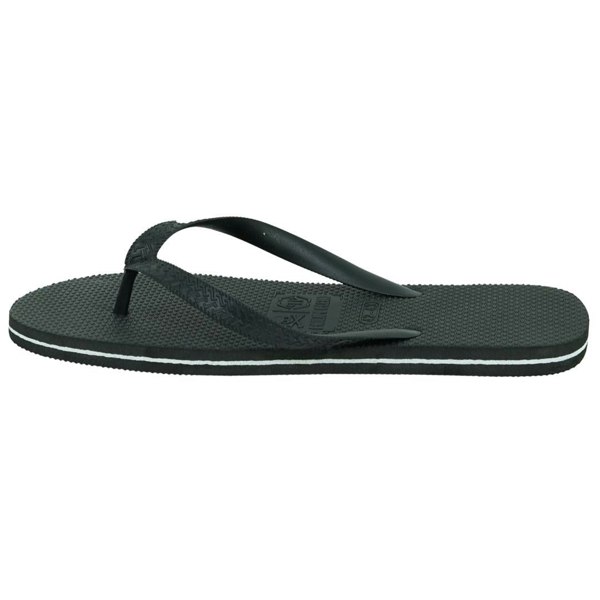 Philipp Plein Brand Logo Flip Flops - Black