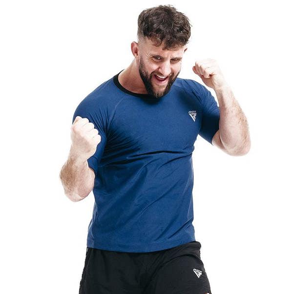 RDX Sports SWEAT T-SHIRT MENS M1 NAVY BLUE