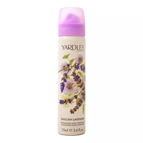 Yardley English Lavender 75ml Deodorant Body Spray For Her