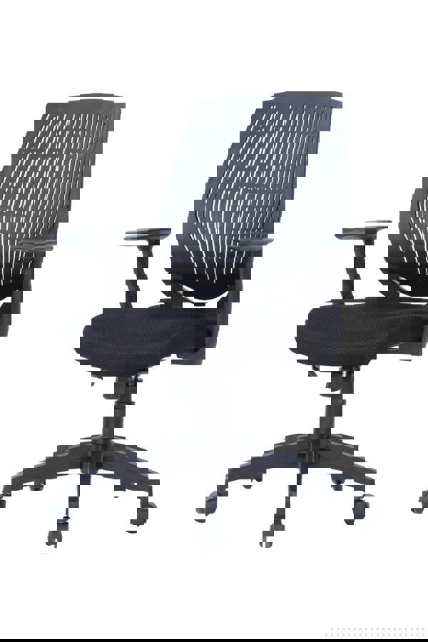 Dorel Home Malibu office chair with wheels in Black