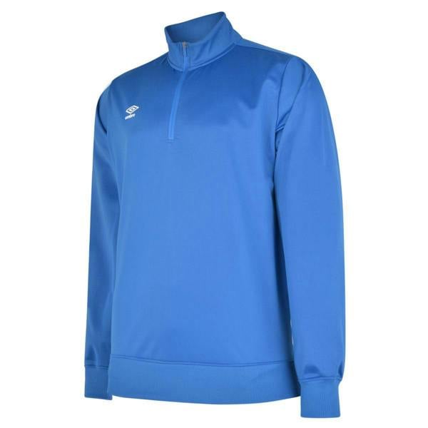 Umbro Childrens/Kids Club Essential Half Zip Sweatshirt - Royal Blue