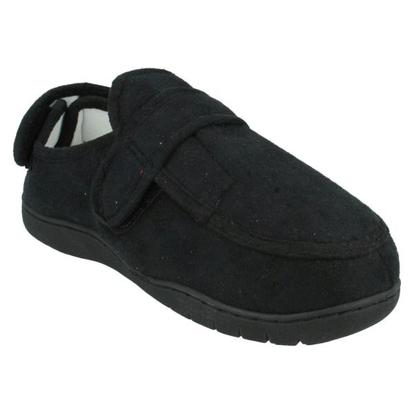 Spot On Mens Spot On Plain Slipper Shoe