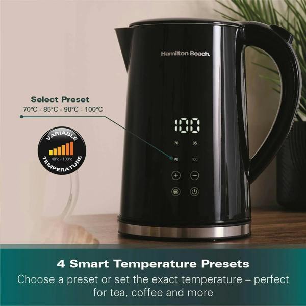 Hamilton Beach FlexiControl 1.7L Digital Control Variable Temperature Kettle