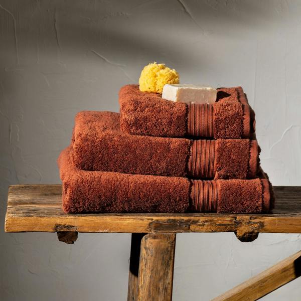Soak&Sleep Burnt Orange Egyptian Cotton Bath Towels