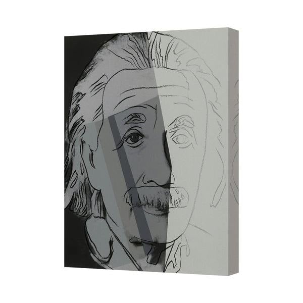 Benjamin Tate Design Abstract Portrait Canvas Art Print On Deep Wooden Frame UK Handmade