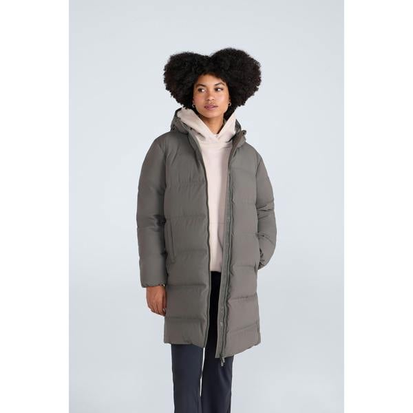 Animal Womens Cosi Cloud Down Coat - Khaki Green