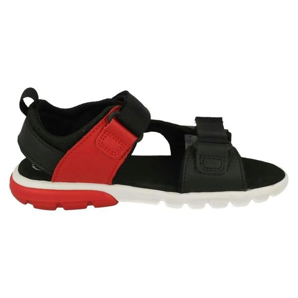 Clarks Childrens Clarks Hook And Loop Sandals Rocco Tide K