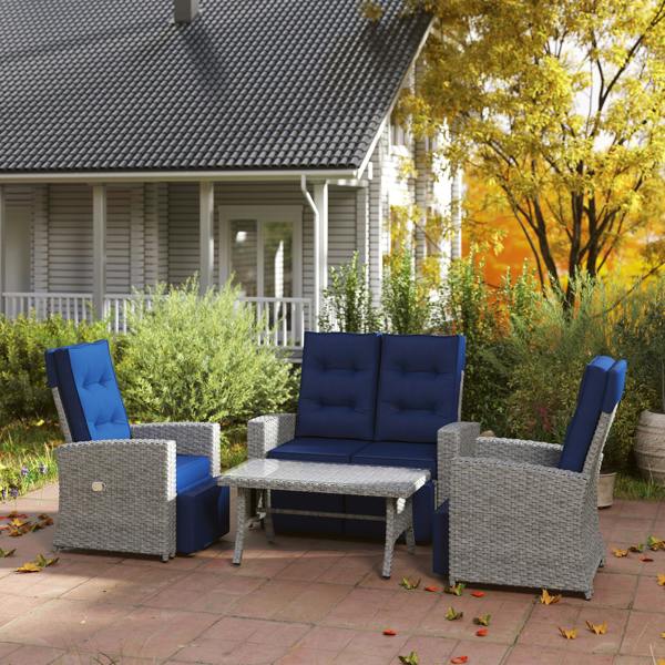 Rattan Sofa Set