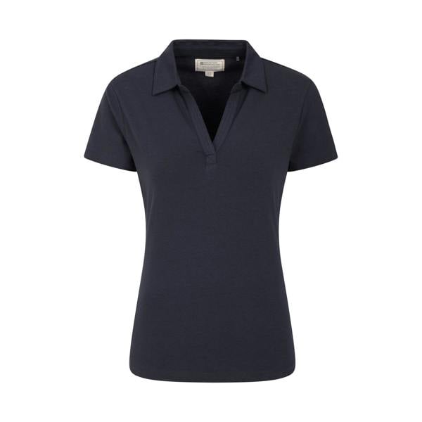 Mountain Warehouse Womens/Ladies UV Protection Polo Shirt - Navy - 