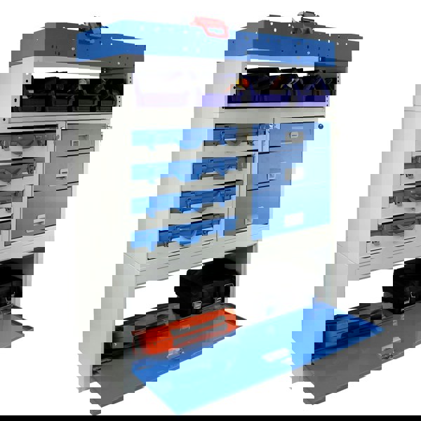 Monster Racking Tempest Metal Van Shelving Bundle