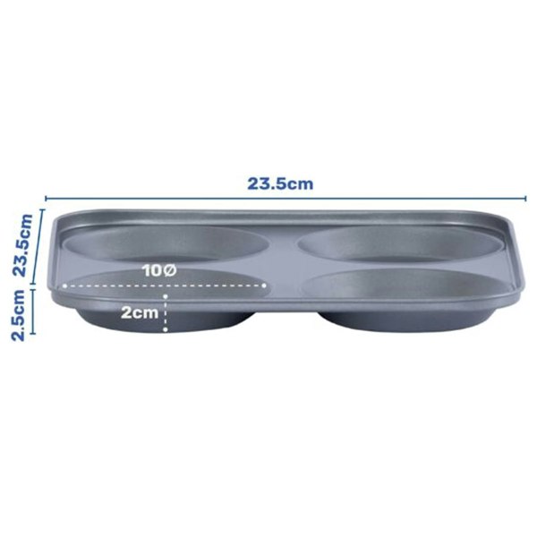 4 Cup Giant Yorkshire Pudding Non-Stick Oven Tray