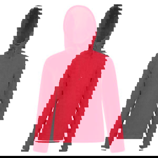 Mountain Warehouse Childrens/Kids Camber II Fleece Hoodie - Dark Red