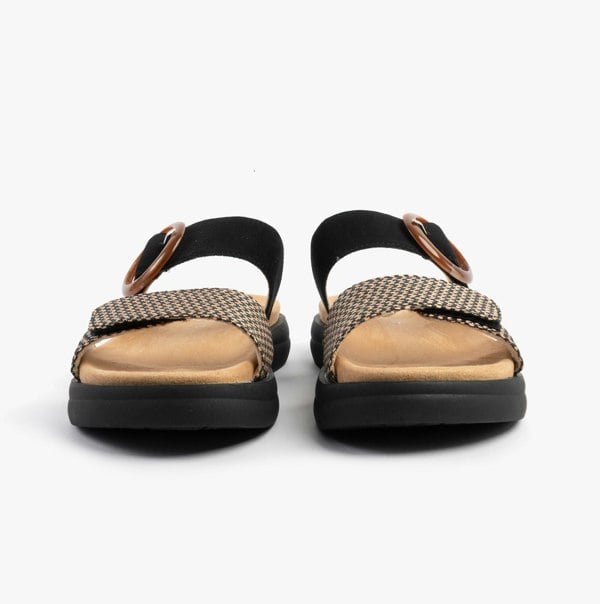 Remonte D2N51-03 Womens Sandals Black Combination