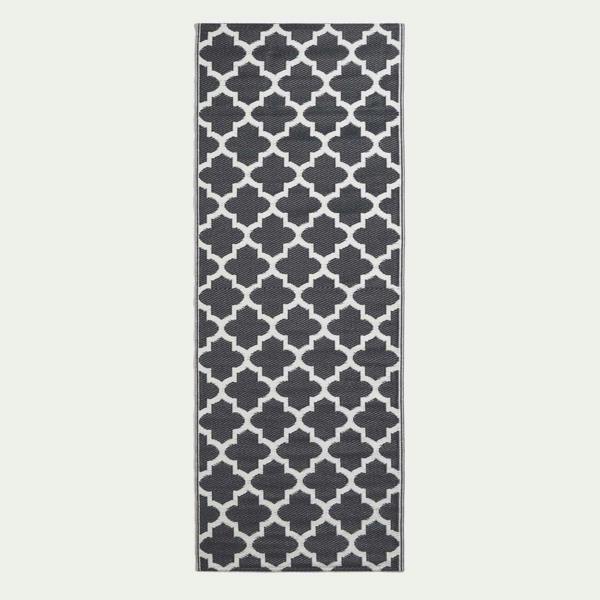 HOMESCAPES Outdoor Rug Luxury Waterproof Reversible Recycled, For Garden, Nola Geometric