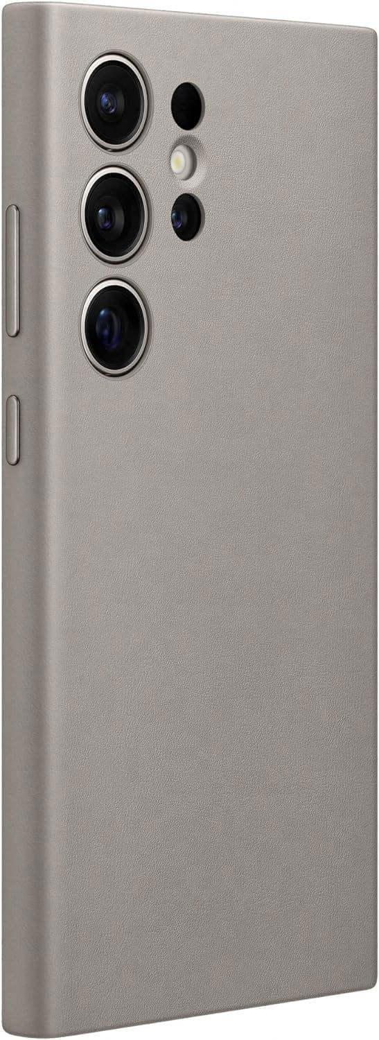 Samsung Galaxy S24 Ultra Vegan Leather Case Taupe - EF-FPS928HCAAW