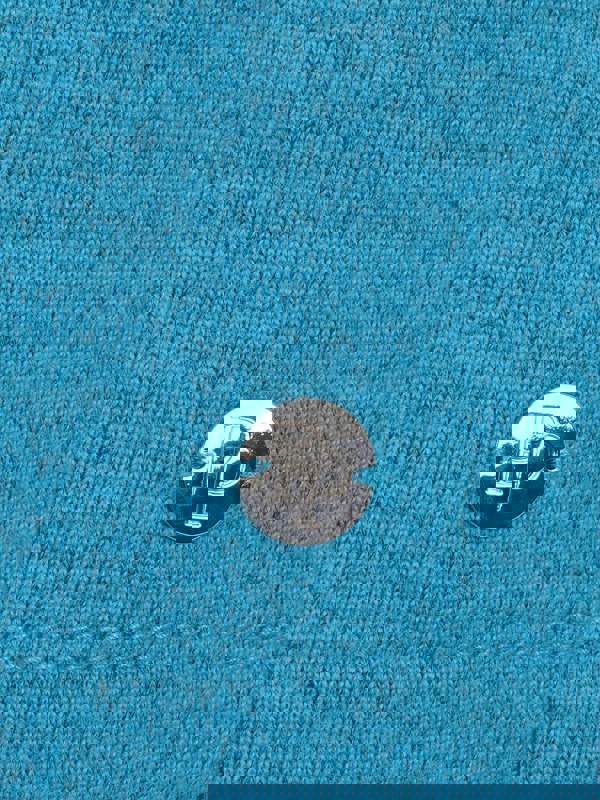 PennyPlain Hi Back V Long Sleeve  - Aqua