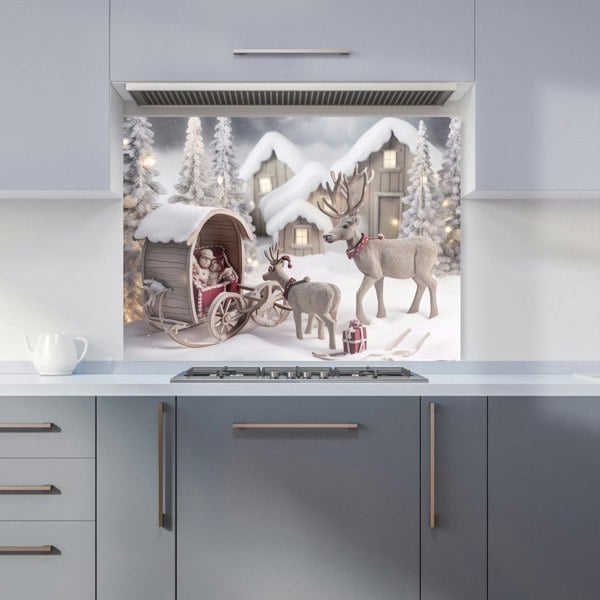 Warren Reed - Designer We Come Bearing Gifts Kitchen Splashback