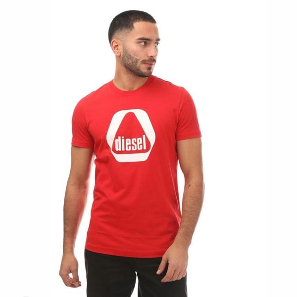 Diesel Mens T-Diegor 7-E T-Shirt - Red