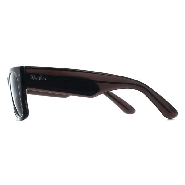 Ray-Ban Sunglasses RB0840S Mega Wayfarer 1406B1 Transparent Black Dark Grey