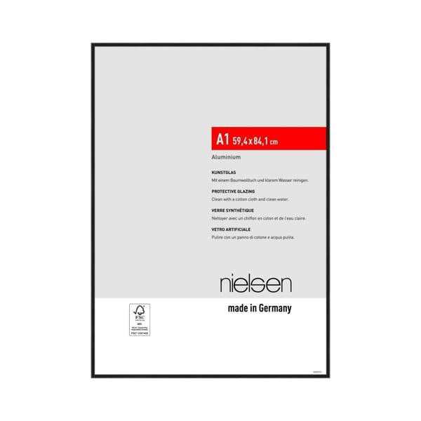 nielsen Atlanta Aluminium Picture Frame - Frosted Black