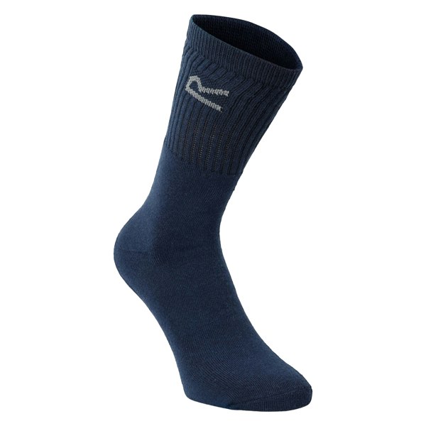 Regatta Great Outdoors Mens Cotton Rich Casual Socks (Pack Of 3) - Navy Marl