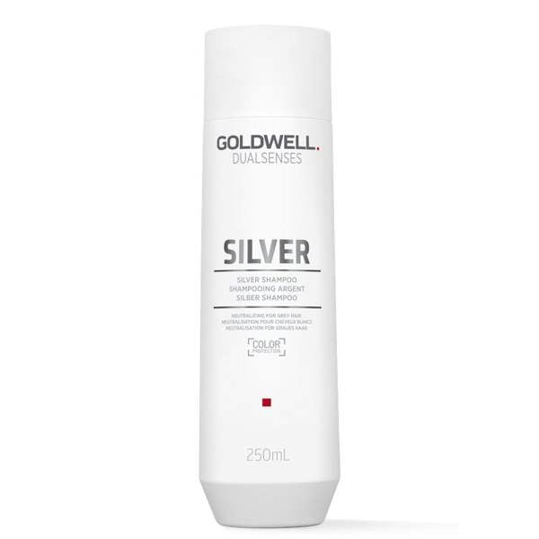 Goldwell Silver Shampoo 250ml anti-yellow treatment for blonde and grey hair