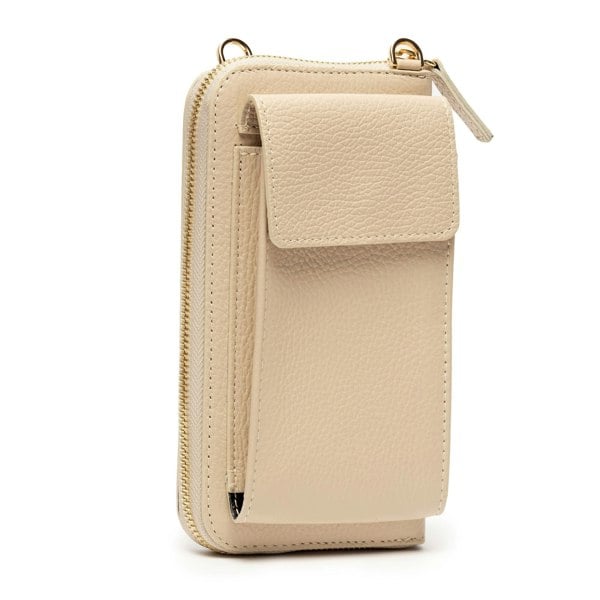 Elie Beaumont Phonebag Stone (Blue Aztec strap)