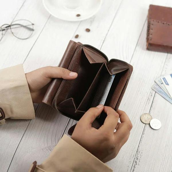 PRIMEHIDE Leather Purse Trifold - Eterna Aura