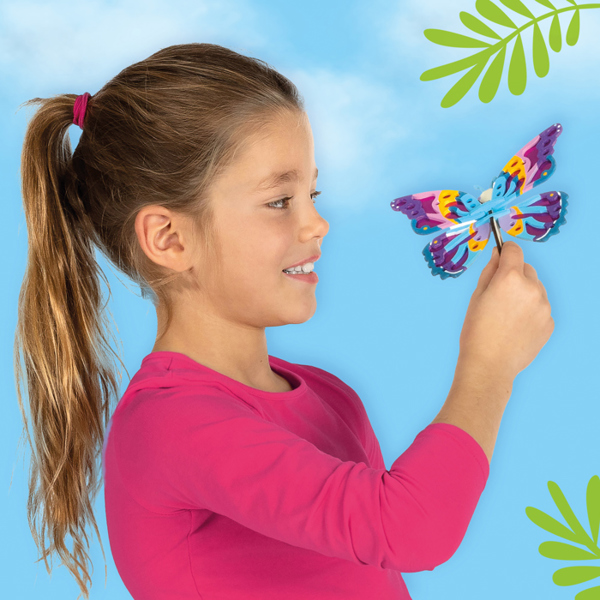 SES Creative Decorate wooden butterflies - Inspired by nature