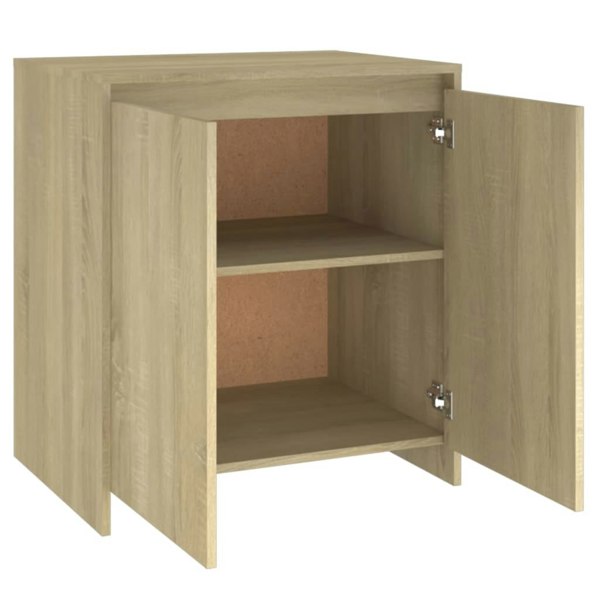 Berkfield Sideboard Sonoma Oak 70x41x75 cm Engineered Wood